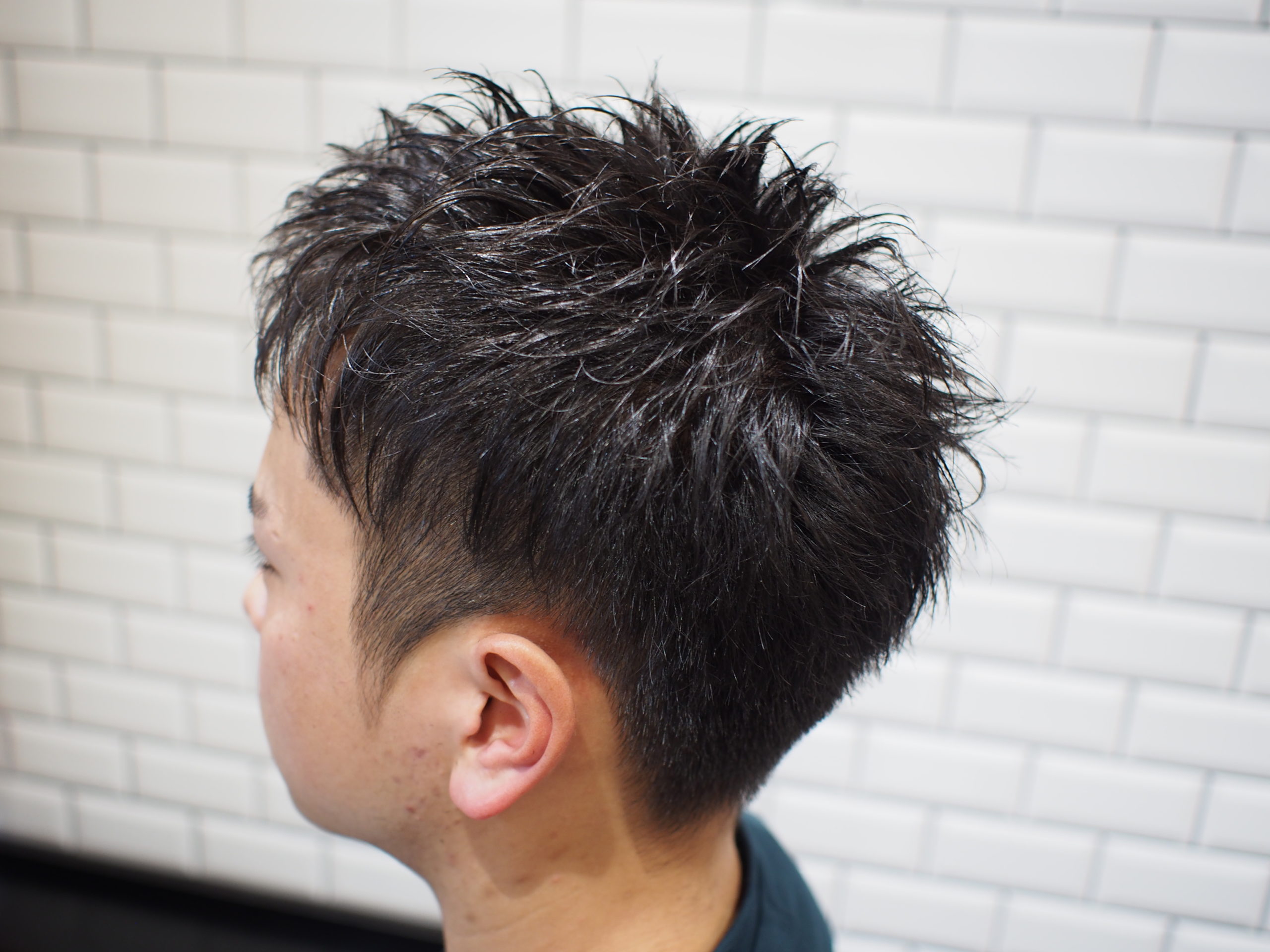 冬旬 ベリーショートモヒカンヘアスタイル アラカワhomme 松本市メンズヘアーサロン アラカワオム