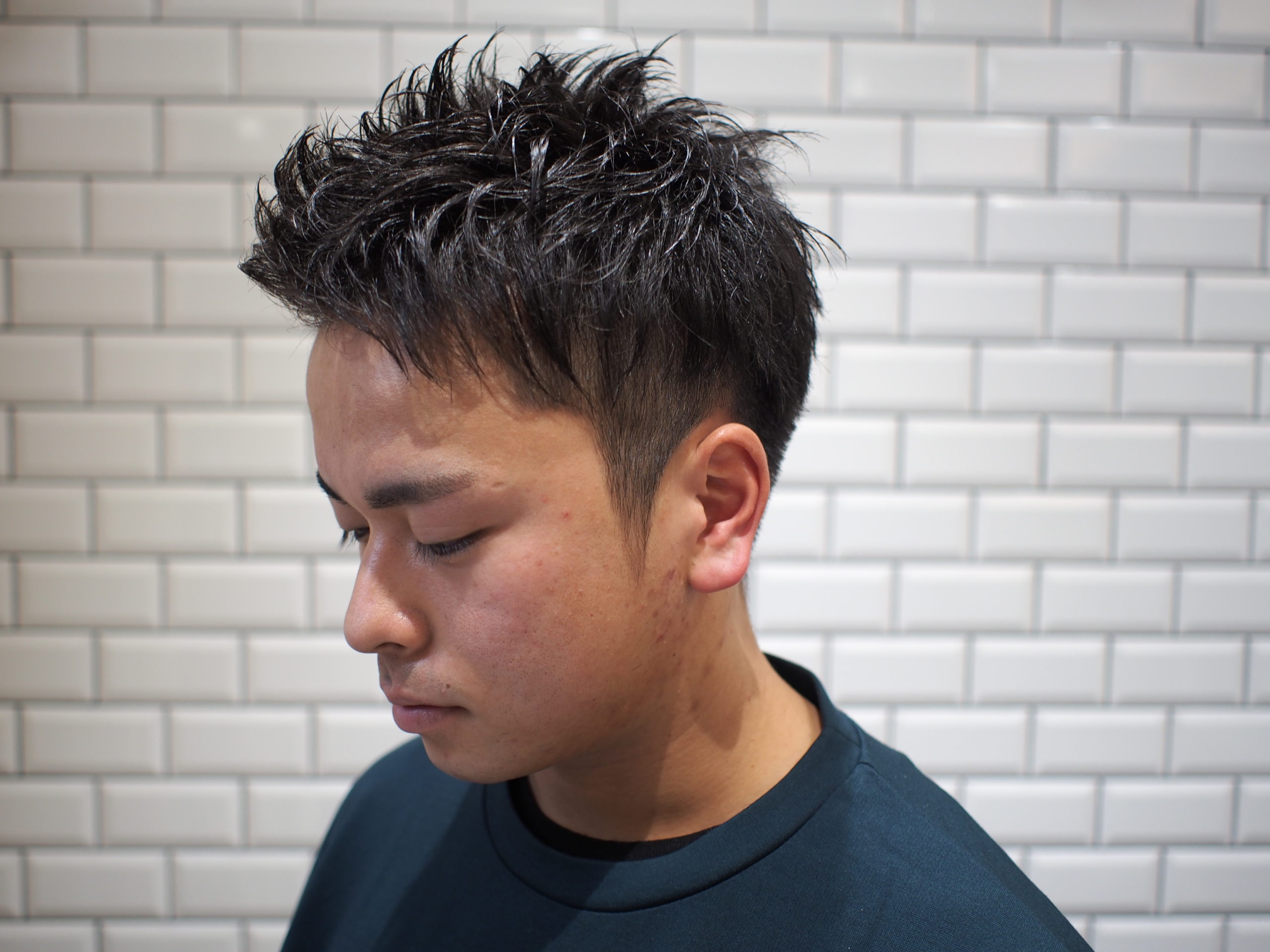 冬旬 ベリーショートモヒカンヘアスタイル アラカワhomme 松本市メンズヘアーサロン アラカワオム